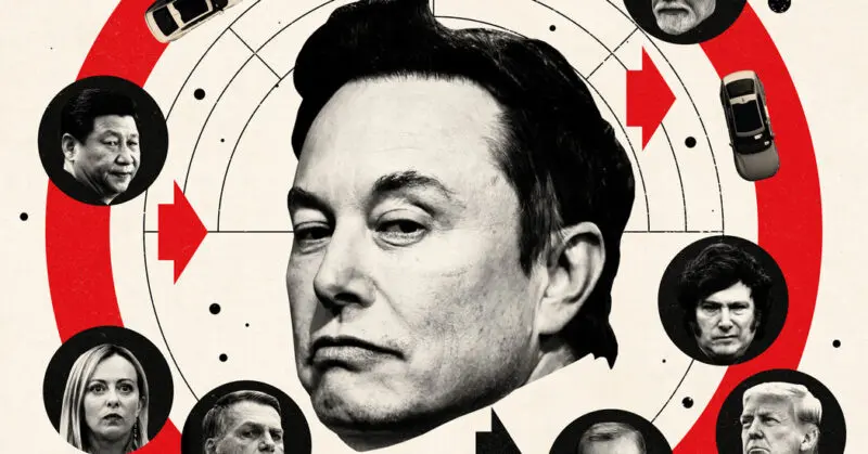 Image from article: Elon Musk’s Diplomacy: Woo Right-Wing World Leaders. Then Benefit.