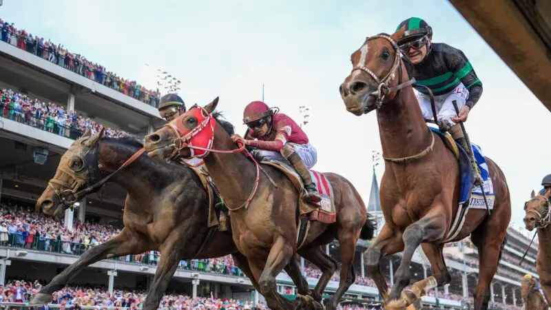 Image from article: Kentucky Derby 2024 draws race's largest audience since 1989 as finish sets peak record